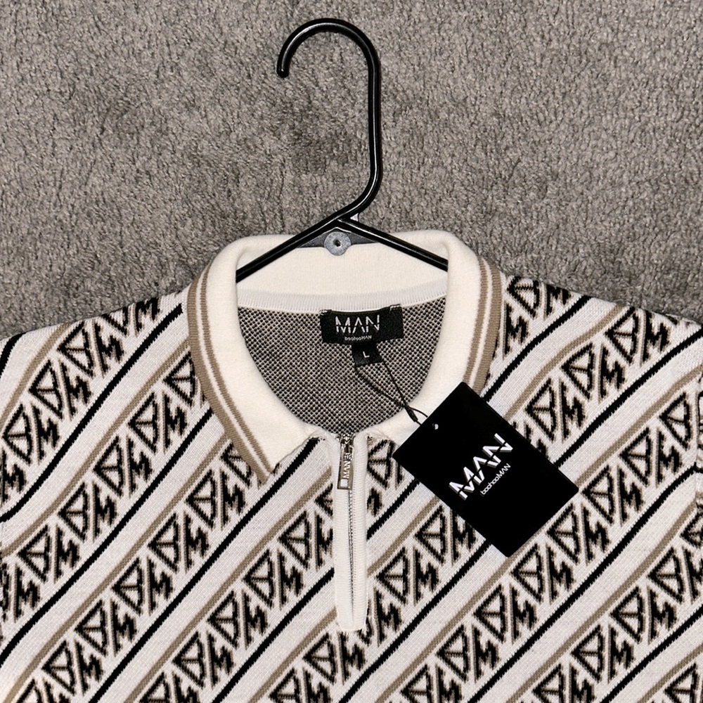 Boohoo Man Designer Polo Shirt - Picture 2 of 2